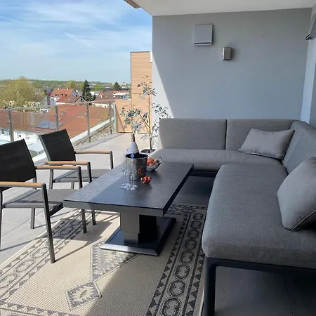 شقة Penthouse Mit Alpenblick *