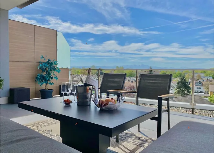 Penthouse Mit Alpenblick Lejlighed Friedrichshafen
