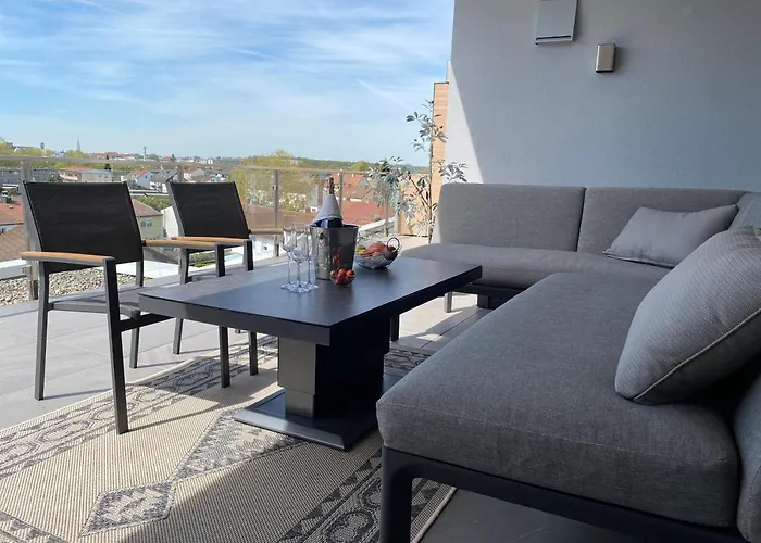 Penthouse Mit Alpenblick * Friedrichshafen