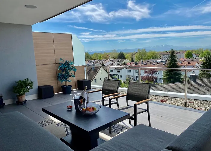 Penthouse Mit Alpenblick Lejlighed
